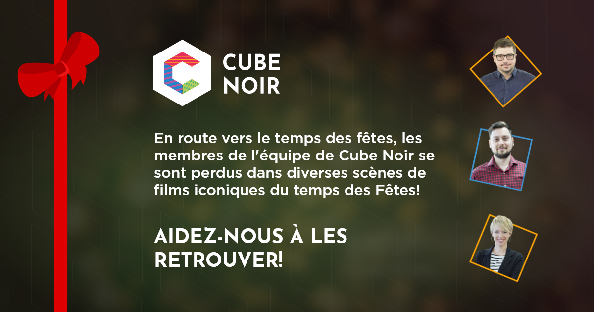 Carte de Noël - Cube Noir Innovation - Web - Marketing - Informatique
